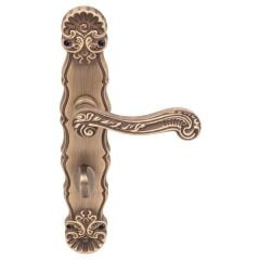 Hafele Kapı Kolu Seti Victoria WC Antik Bronz