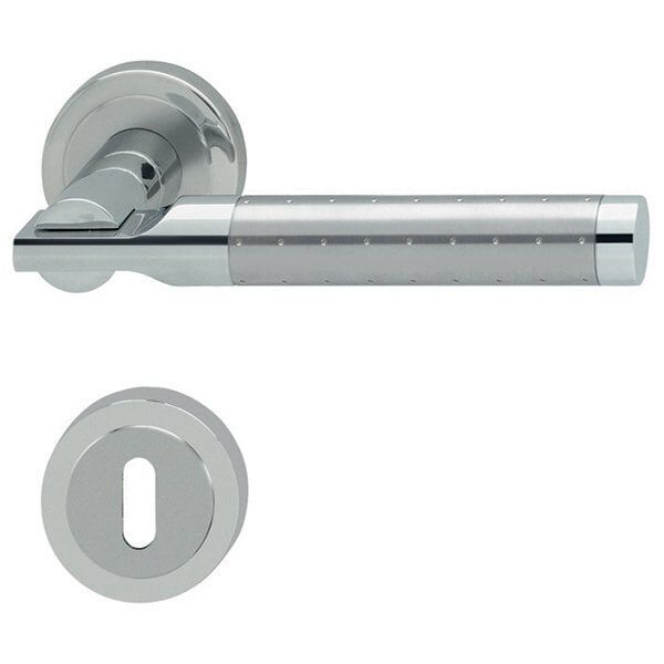 Hafele Kapı Kolu Seti Loretta WC Kapı Kol Seti Parlak Krom