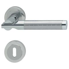 Hafele Kapı Kolu Seti Loretta WC Kapı Kol Seti Parlak Krom