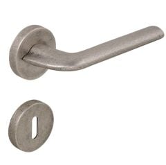 LUMA Kapı Kolu Seti Oda Antik Gümüş