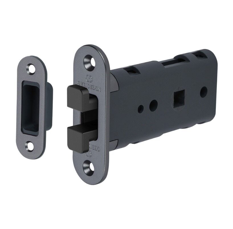 Kayar Kapı Kilidi WC Antrasit Mat PC27