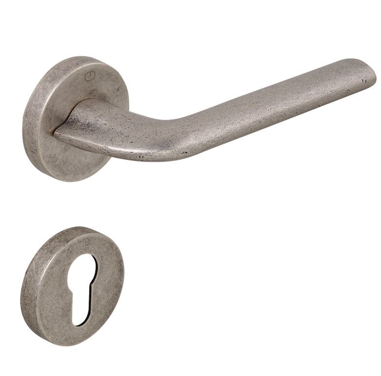 LUMA Kapı Kolu Seti Yale Antik Gümüş