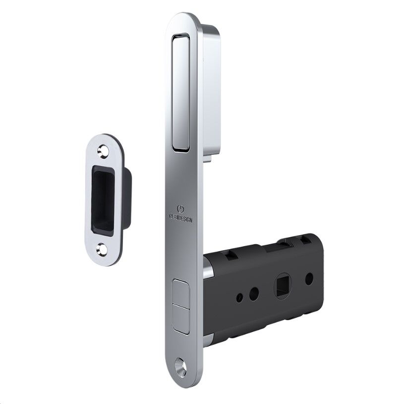 Kayar Kapı Kilidi WC KromParlak