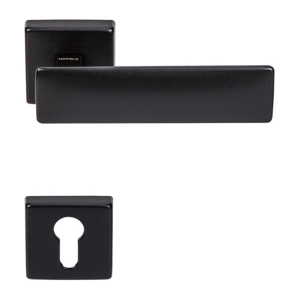 Hafele Kapı Kolu Seti Spring Barelli Mat Siyah