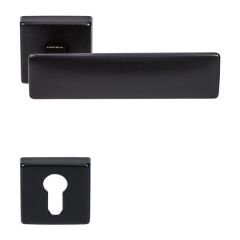 Hafele Kapı Kolu Seti Spring Barelli Mat Siyah