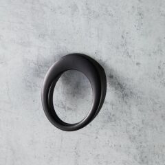 Hafele Düğme Kulp Tondo Jr. Mat Siyah