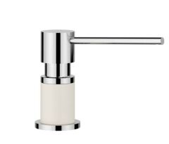 Blanco LATO Sılgranit  Sıvı Sabunluk Soft Beyaz/Krom