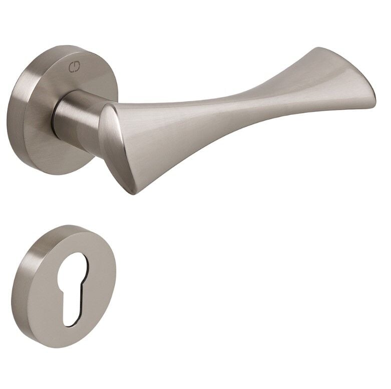 TORO Kapı Kolu Seti Yale Inox Parlak