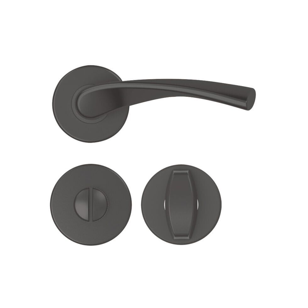 Hafele PIENA Kol seti (WC) mat siyah