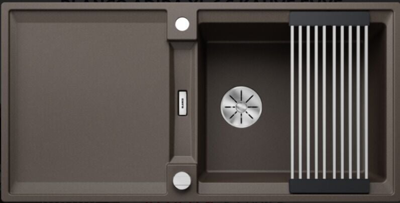 Blanco ADIRA XL  6 S Tezgah Üstü Sılgranit  Kahverengi Granit Eviye