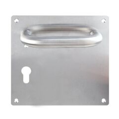 Hafele Çekme Kol Roland-Plate Barelli Kol Seti Mat Paslanmaz Çelik