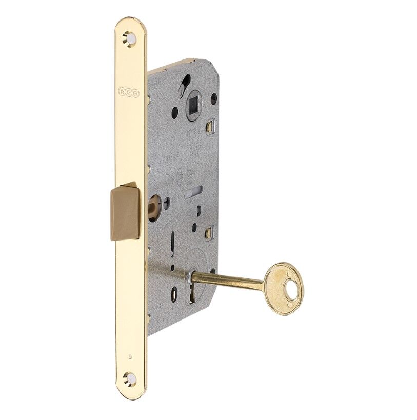 Dilden Kilit Mediana Oda 50/18mm Parlak Pirinç Renk