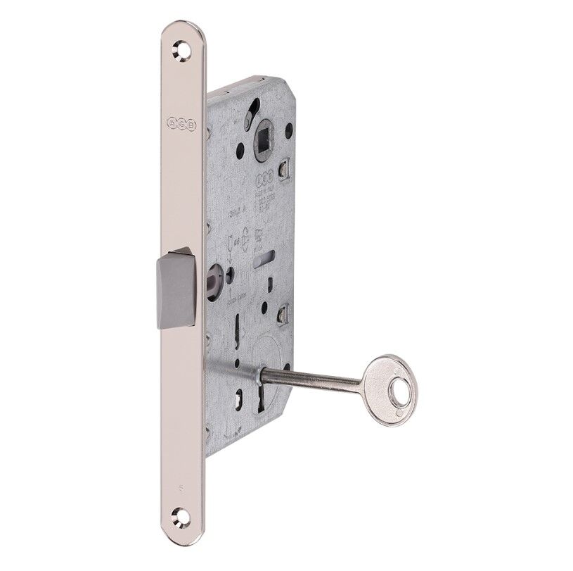 Dilden Kilit Mediana Oda 50/18mm Nikel