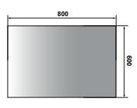 Hafele OASIS PLUS LED Banyo Aynası Buğu Çözücülü