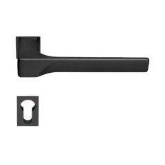 Hafele Kapı Kolu Seti Mini İstanbul Barelli Mat Siyah