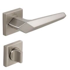 SATA Kapı Kolu Seti WC Inox Parlak