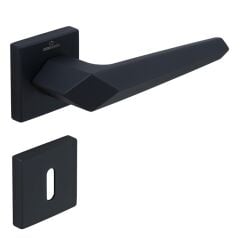 SATA Kapı Kolu Seti Oda Krom Siyah Mat