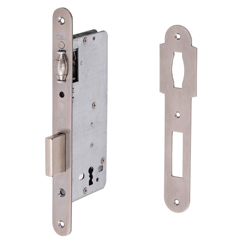 Çarpma Kapı Kilidi Oda Tipi Paslanmaz Çelik Renk