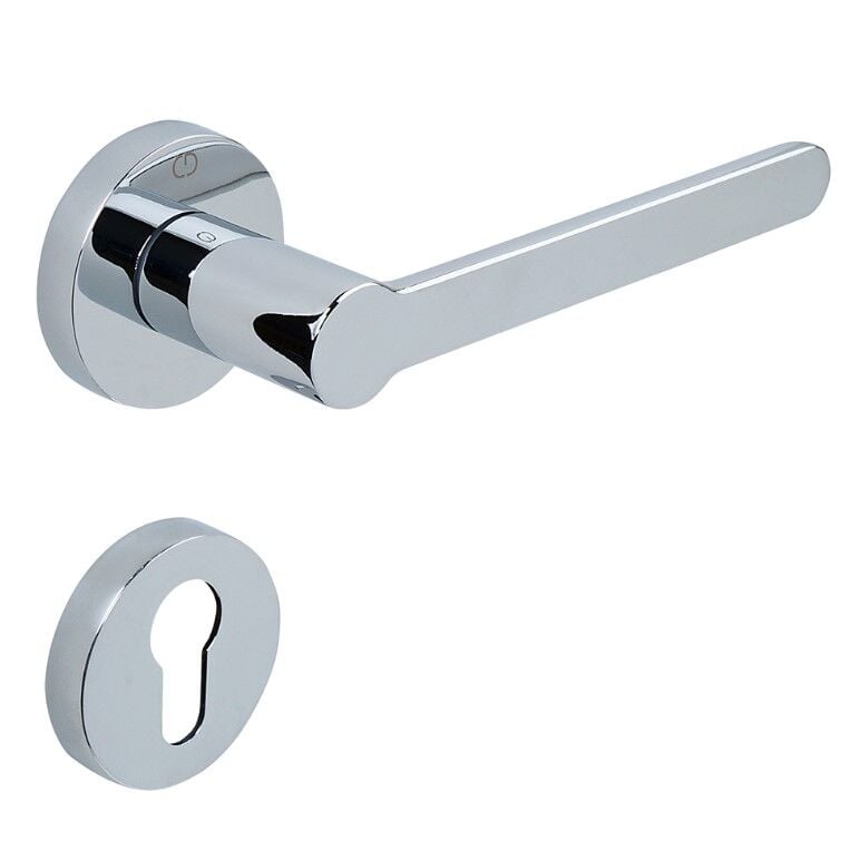 S-TERRA Kapı Kolu Seti Yale Krom Parlak