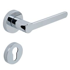 S-TERRA Kapı Kolu Seti Yale Krom Parlak