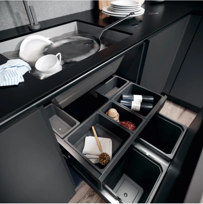 Envi Drawer Eviye Altı Çekmece Antrasit 500mm
