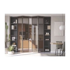 Hafele Folder 350-500 mm Sol Katlanır Kayar Kapak Seti