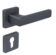 ROOT Kapı Kolu Seti Yale Antrasit Satine