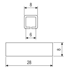 Kol Demiri Dönüştürücü 8x8mm