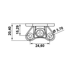 Hafele Kelebek Bağlantısı, Şeffaf