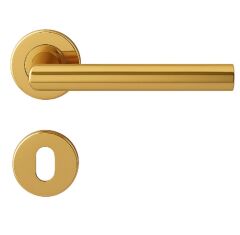 Croma 101 Kapı Kolu Seti Oda Altın Parlak PVD