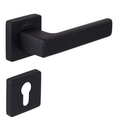 ROOT Kapı Kolu Seti Yale Siyah Mat