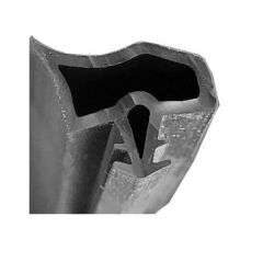 Hafele F07 Ortadan Basan Çatı Tipi Kapı Fitili 12mm, Mat Siyah Renk