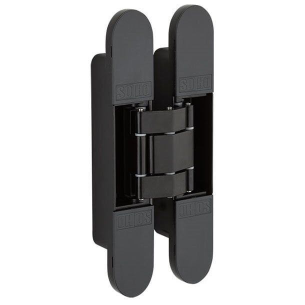 Soho Gizli Menteşe SH-3D-160 Ayarlı 100 Kg Saten Siyah Nikel