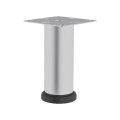 Hafele ALDEN 42 Gümüş Gri, 100 mm Mobilya Ayağı