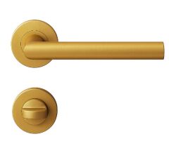 Croma 101 Kapı Kolu Seti WC Pirinç Mat PVD