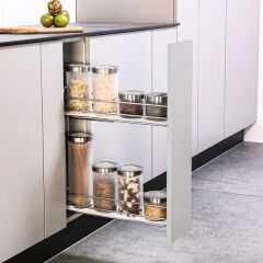 Hafele Nesta Plus T.Altı Kiler,200Mm,G.Gri,Sağ