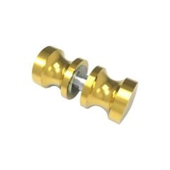 Hafele CITIUS R Kulp Yuvarlak Parlak Altın