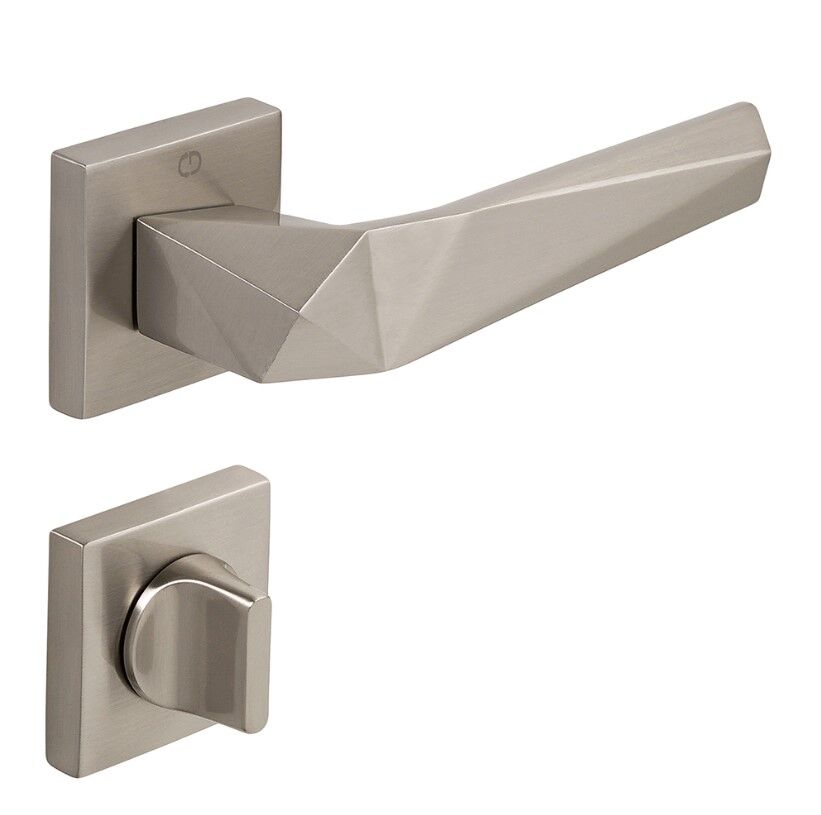 PIRA Kapı Kolu Seti WC Inox