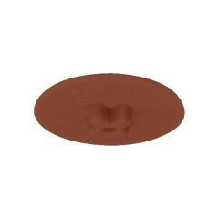 Hafele Minifix Kapak 15mm, Kahve Renk (500 Adet)