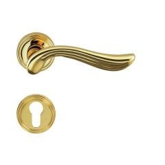 Hafele Kapı Kolu Seti Rouge Barelli Parlak Altın