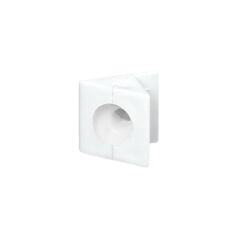 Hafele Arka Panel Tutucu Vidasız, Beyaz Renk