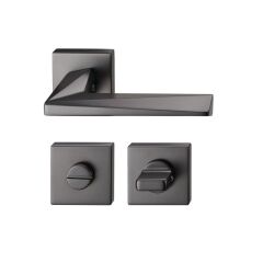 Hafele MARCEL WC (Banyo Tipi) Titanyum Renk Kapı Kolu