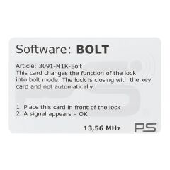 Hafele EFL 50 Toggle Mod Programlama Kartı