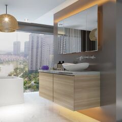 Hafele AluSplash Mutfak Tezgah Arası Kaplama Graphite Grey/Space Silver