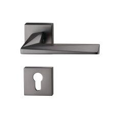 Hafele MARCEL PC (Barelli Tip) Titanyum Renk Kapı Kolu