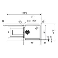 Franke UBG 611-100 Eviye ve Batarya Kampanyası, Oyster