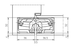 Simonswerk TECTUS TE 640 3D Gizli Menteşe Mat Siyah