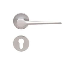 Hafele MARC PC (Barelli Tip) Mat Nikel Renk Kapı Kolu