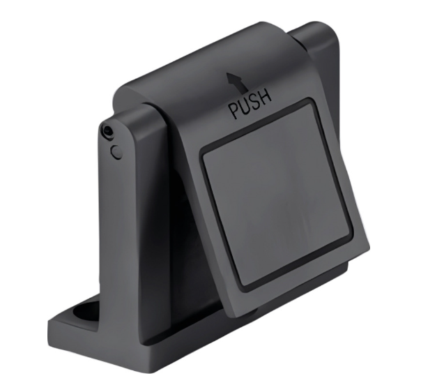 Kapı Güvenlik Mandalı, HÄFELE SDG 05 Mat Siyah 57x70mm