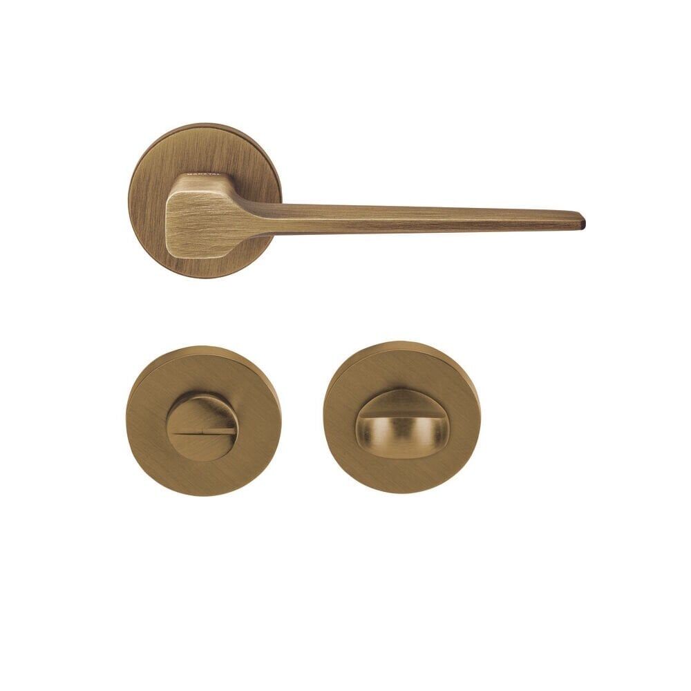 Hafele MARC WC (Banyo Tipi) Antik Bronz Renk Kapı Kolu